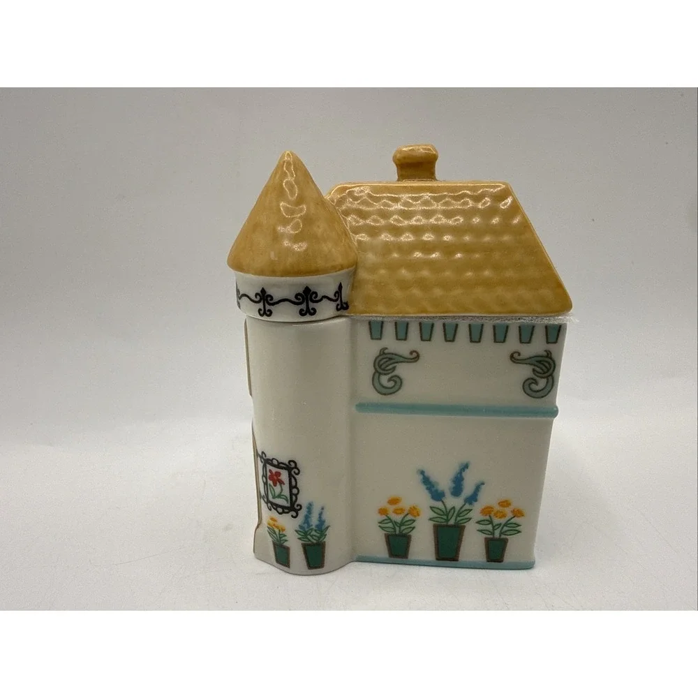 Lenox CANTERBURY CROSSING Spice Village Jar CHIVES No Chips